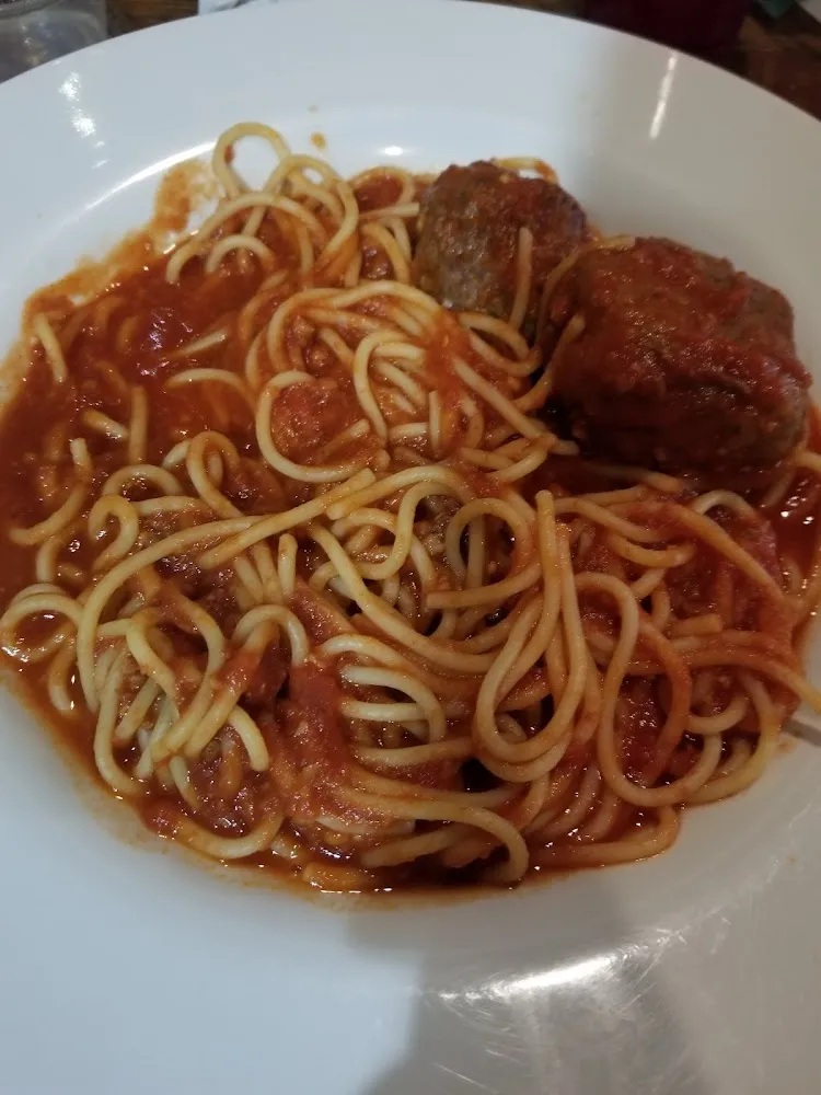 Homemade Spaghetti & Meatballs